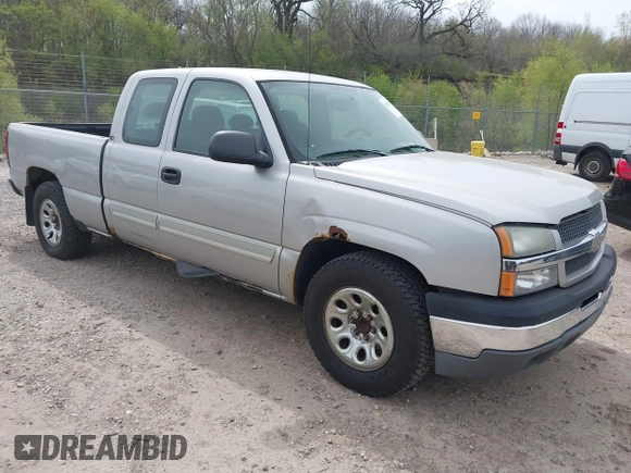2005 Chevrolet Silverado 1500 LS with VIN 2GCEC19V851328750, listed as a IAAI auction lot 42138127 with 224,566 mi miles and . Bid and sale history available at DreamBid. Image 1.