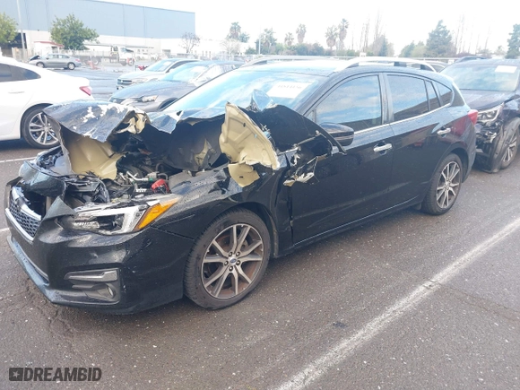 2017 Subaru Impreza Limited with VIN 4S3GTAU66H3712758, listed as a IAAI auction lot 41814156 with 94,843 mi miles. Bid and sale history available at carsss.com. Image 18.