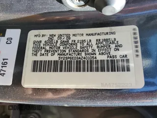 2010 Pontiac Vibe w/1SB with VIN 5Y2SP6E03AZ401054, listed as a Copart auction lot 57532694 with 266,313 mi miles and Salvage Title. Bid and sale history available at carsss.com. Image 12.
