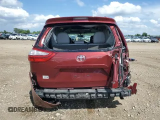 2016 Toyota Sienna XLE with VIN 5TDYK3DC5GS730870, listed as a Copart auction lot 62107505 with 131,619 mi miles and Salvage title. Bid and sale history available at DreamBid. Image 6.