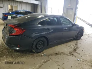 2020 Honda Civic Sedan LX with VIN 19XFC2F66LE015655, listed as a Copart auction lot 50711075 with 0 mi miles and Salvage Title. Bid and sale history available at carsss.com. Image 3.