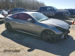 2011 Hyundai Genesis Coupe Grand Touring with VIN KMHHU6KH7BU043433, listed as a Copart auction lot 49282295 with 81,469 mi miles and Salvage title. Bid and sale history available at DreamBid. Image 4.