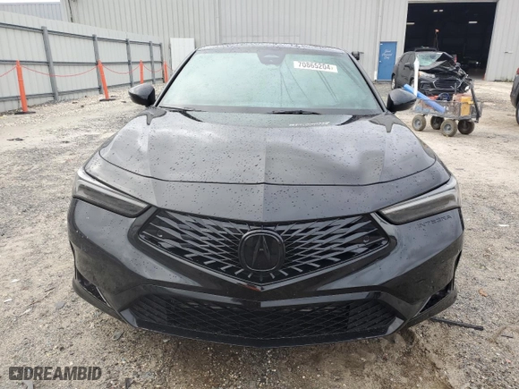 2023 Acura Integra w/A-Spec Technology Package with VIN 19UDE4H67PA025180, listed as a Copart auction lot 70865204 with 28,947 mi miles and Non Repairable. Bid and sale history available at carsss.com. Image 5.
