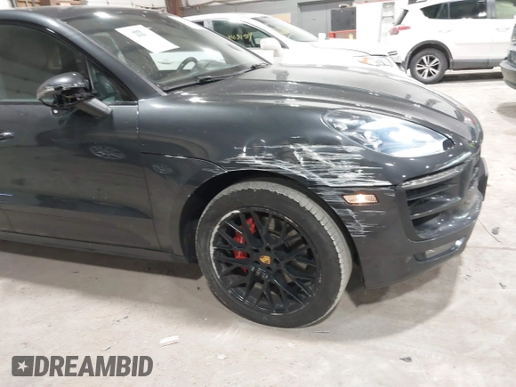 2018 Porsche Macan GTS with VIN WP1AG2A57JLB61630, listed as a IAAI auction lot 41633174 with 84,412 mi miles and . Bid and sale history available at DreamBid. Image 6.