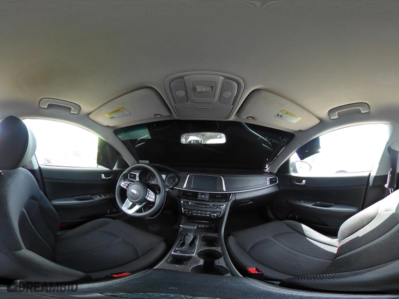 2019 Kia Optima S with VIN 5XXGT4L34KG296953, listed as a IAAI auction lot 42014999 with 64,968 mi miles. Bid and sale history available at carsss.com. Image 18.
