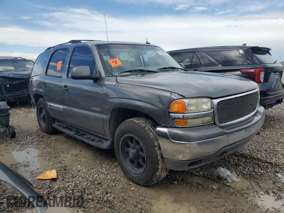 2002 GMC Yukon SLT with VIN 1GKEK13Z42J275369, listed as a Copart auction lot 71687544 with 0 mi miles and Salvage Title. Bid and sale history available at carsss.com. Image 4.