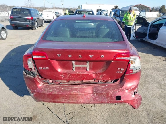 2015 Volvo S60 T5 Premier with VIN YV1612TK2F1357371, listed as a IAAI auction lot 41705565 with 94,861 mi miles. Bid and sale history available at carsss.com. Image 16.