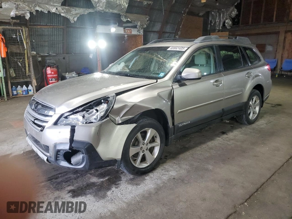 2014 Subaru Outback Limited with VIN 4S4BRBLC2E3264628, listed as a Copart auction lot 60862405 with 90,259 mi miles and Salvage title. Bid and sale history available at DreamBid. Image 1.