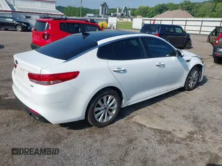 2016 Kia Optima EX with VIN 5XXGU4L38GG091950, listed as a IAAI auction lot 42440645 with 65,356 mi miles and . Bid and sale history available at DreamBid. Image 4.