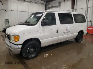 2003 Ford Econoline Passenger XL with VIN 1FMRE11LX3HB62226, listed as a Copart auction lot 45860925 with 308,385 mi miles and Non repairable. Bid and sale history available at DreamBid. Image 1.