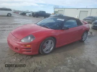 2003 Mitsubishi Eclipse GT with VIN 4A3AE55H83E172704, listed as a Copart auction lot 89013595 with 148,648 mi miles and Salvage Title. Bid and sale history available at DreamBid. Image 1.