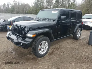 2023 Jeep Wrangler Sport S z VIN 1C4HJXDN4PW506453, wystawiony jako Copart lot #51854665 z przebiegiem 40 940 mil mil oraz Czysty tytuł • Clean title. Historia ofert i sprzedaży dostępna na DreamBid. Obrazek 1.
