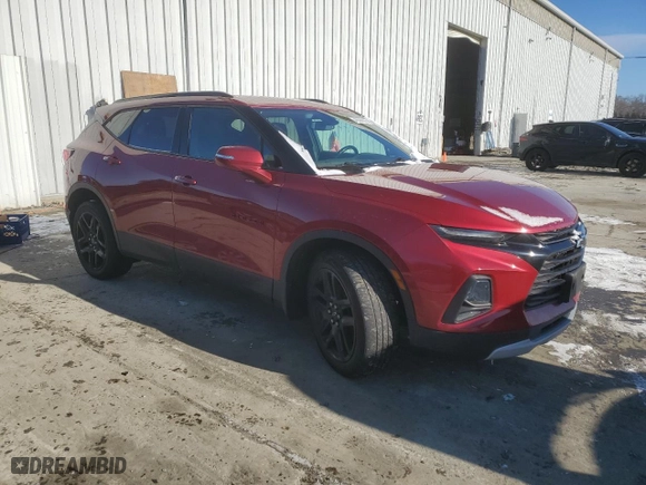 2020 Chevrolet Blazer LT with VIN 3GNKBHRS8LS599238, listed as a Copart auction lot 46304865 with 48,132 mi miles and Clean Title. Bid and sale history available at carsss.com. Image 4.