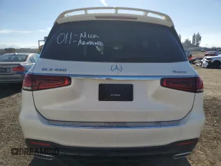2022 Mercedes-Benz GLS 450 with VIN 4JGFF5KE1NA698159, listed as a Copart auction lot 42508364 with 23,585 mi miles and . Bid and sale history available at DreamBid. Image 6.