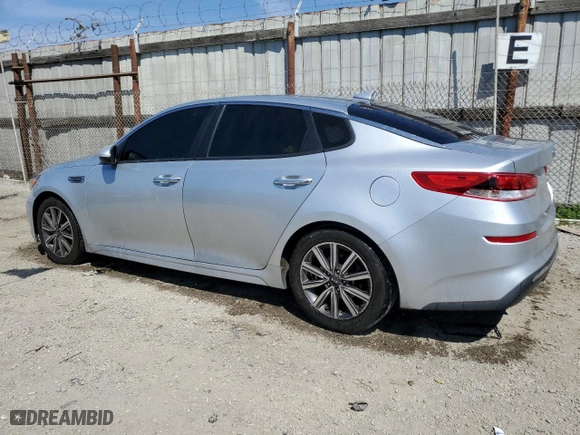 2019 Kia Optima S with VIN 5XXGT4L35KG354892, listed as a Copart auction lot 50595875 with 93,836 mi miles and Salvage Title. Bid and sale history available at carsss.com. Image 2.