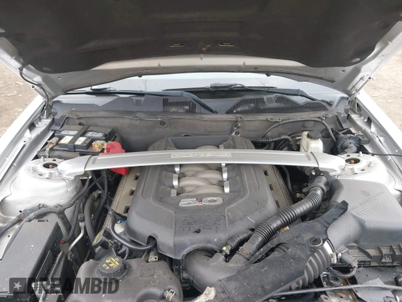 2011 Ford Mustang GT with VIN 1ZVBP8CF4B5133253, listed as a IAAI auction lot 41659935 with 155,836 mi miles. Bid and sale history available at carsss.com. Image 10.