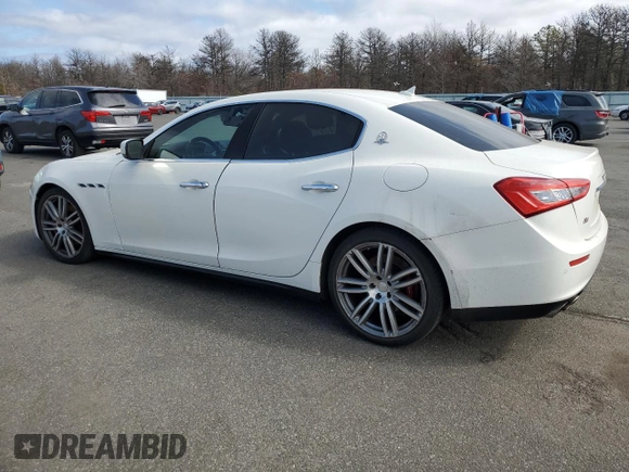 2015 Maserati Ghibli S Q4 с VIN ZAM57RTA4F1134096, выставлен на аукционе Copart как лот 49254865 с пробегом 76 856 миль миль и Чистый • Clean title. История ставок и продаж доступна на DreamBid. Изображение 2.