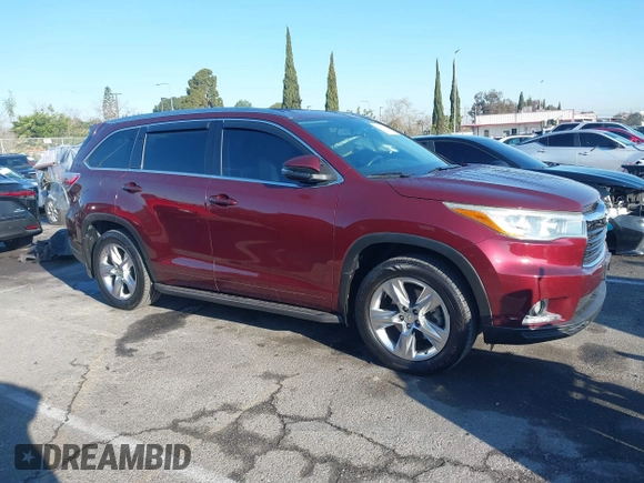2015 Toyota Highlander Limited z VIN 5TDYKRFH7FS046977, wystawiony jako IAAI lot #41745799 z przebiegiem 100 336 mil mil oraz . Historia ofert i sprzedaży dostępna na DreamBid. Obrazek 13.