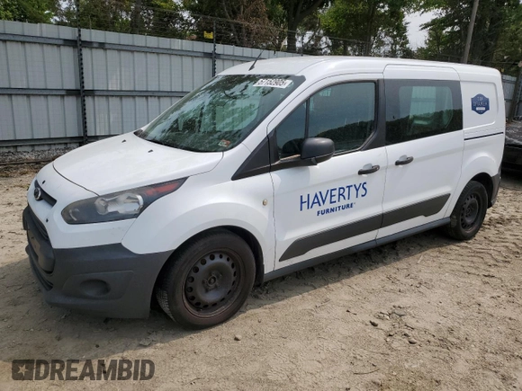 2016 Ford Transit Connect XL with VIN NM0LS7E76G1266923, listed as a Copart auction lot 57152905 with 213,082 mi miles and Clean title. Bid and sale history available at DreamBid. Image 1.