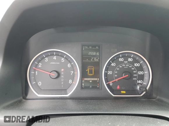 2007 Honda CR-V LX with VIN JHLRE38377C013347, listed as a Copart auction lot 54793295 with 255,816 mi miles and Clean Title. Bid and sale history available at carsss.com. Image 9.
