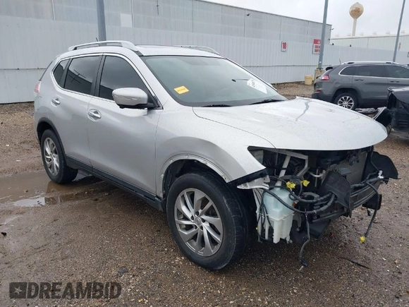 2014 Nissan Rogue SL with VIN 5N1AT2MV9EC766257, listed as a IAAI auction lot 41548179 with 74,628 mi miles. Bid and sale history available at carsss.com. Image 1.