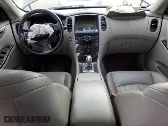 2008 Infiniti EX Journey with VIN JNKAJ09F58M355077, listed as a Copart auction lot 81540644 with Not Provided miles and Salvage Title. Bid and sale history available at DreamBid. Image 8.