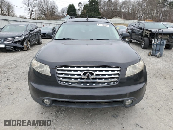 2003 Infiniti FX35 w/Options with VIN JNRAS08W03X206941, listed as a Copart auction lot 87440144 with 225,149 mi miles and Clean Title. Bid and sale history available at carsss.com. Image 5.