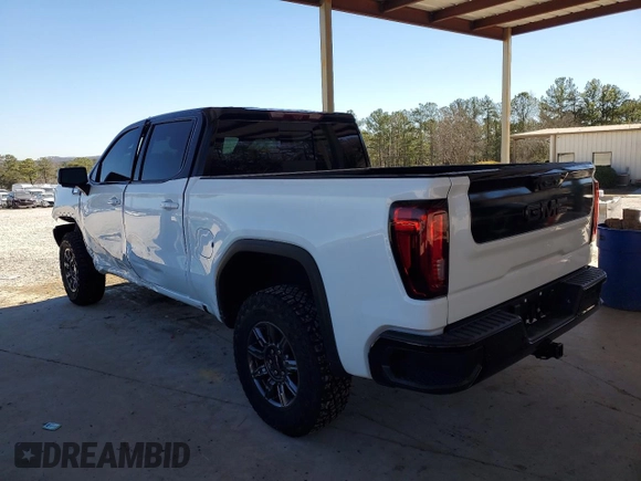 2025 GMC Sierra 1500 with VIN 3GTUUFE86SG134730, listed as a Copart auction lot 46269695 with 2,282 mi miles and Salvage Title. Bid and sale history available at DreamBid. Image 2.