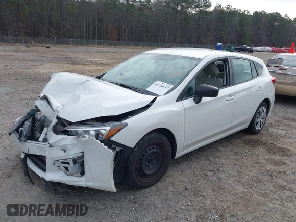 2018 Subaru Impreza with VIN 4S3GTAA69J1712050, listed as a IAAI auction lot 41236817 with 89,171 mi miles. Bid and sale history available at carsss.com. Image 17.