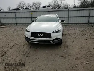 2017 Infiniti QX30 Premium with VIN SJKCH5CR3HA031792, listed as a Copart auction lot 46132175 with 101,870 mi miles and Salvage title. Bid and sale history available at DreamBid. Image 12.