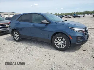 2024 Chevrolet Equinox LS z VIN 3GNAXHEG6RL251049, wystawiony jako Copart lot #52233635 z przebiegiem 8 960 mil mil oraz Szkoda całkowita • Salvage title. Historia ofert i sprzedaży dostępna na DreamBid. Obrazek 4.