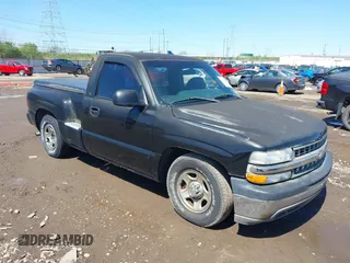 2002 Chevrolet Silverado 1500 Commercial with VIN 1GCEC14W32Z343210, listed as a IAAI auction lot 41970452 with 100,605 mi miles and . Bid and sale history available at DreamBid. Image 1.