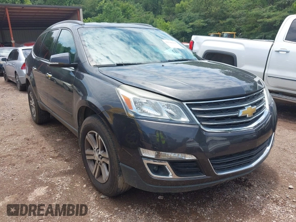 2016 Chevrolet Traverse LT with VIN 1GNKRGKD4GJ343283, listed as a IAAI auction lot 42590105 with 143,318 mi miles and . Bid and sale history available at DreamBid. Image 1.