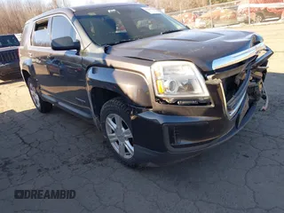 2016 GMC Terrain SLE with VIN 2GKFLSEK0G6130826, listed as a IAAI auction lot 41443368 with 96,023 mi miles. Bid and sale history available at carsss.com. Image 1.