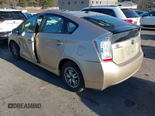 2011 Toyota Prius I with VIN JTDKN3DU3B0291993, listed as a IAAI auction lot 41892191 with 154,411 mi miles. Bid and sale history available at carsss.com. Image 3.
