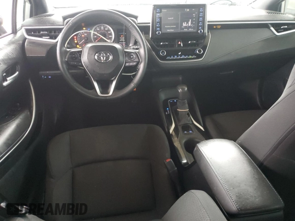 2020 Toyota Corolla SE with VIN 5YFS4RCE0LP024219, listed as a Copart auction lot 45129525 with 56,155 mi miles and Clean Title. Bid and sale history available at carsss.com. Image 8.