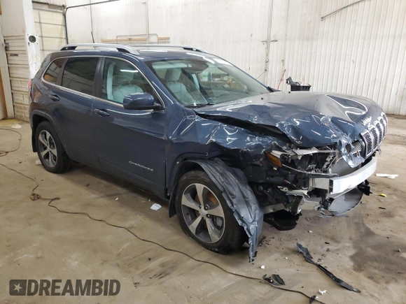 2020 Jeep Cherokee Limited with VIN 1C4PJMDX0LD530878, listed as a Copart auction lot 52592785 with 72,509 mi miles and Salvage title. Bid and sale history available at DreamBid. Image 4.