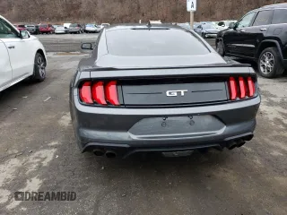 2022 Ford Mustang GT with VIN 1FA6P8CFXN5133790, listed as a Copart auction lot 42409463 with 3,572 mi miles. Bid and sale history available at carsss.com. Image 6.