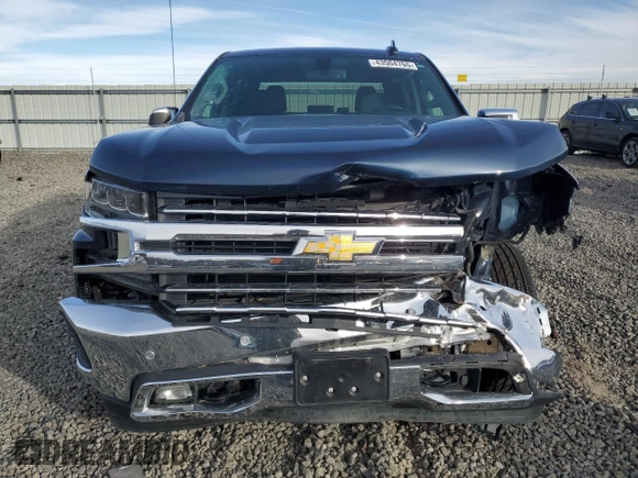 2020 Chevrolet Silverado 1500 LTZ with VIN 1GCUYGED0LZ271963, listed as a Copart auction lot 43504765 with Not Provided miles and Salvage Title. Bid and sale history available at DreamBid. Image 5.