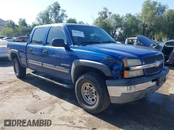 2003 Chevrolet Silverado 1500HD LS with VIN 1GCGK13U03F218776, listed as a IAAI auction lot 41993253 with 289,854 mi miles and . Bid and sale history available at DreamBid. Image 1.