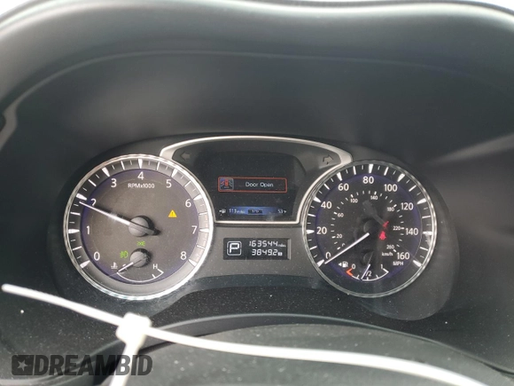 2013 Infiniti JX35 with VIN 5N1AL0MM9DC302590, listed as a Copart auction lot 75949544 with 163,544 mi miles and Salvage Title. Bid and sale history available at carsss.com. Image 9.