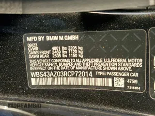2024 BMW M4 Competition xDrive with VIN WBS43AZ03RCP72014, listed as a Copart auction lot 88416545 with 23,435 mi miles and Salvage Title. Bid and sale history available at carsss.com. Image 15.