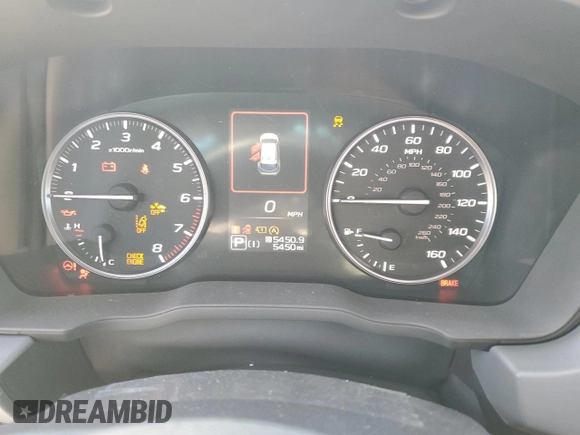 2024 Subaru Crosstrek Premium with VIN JF2GUADCXR8350622, listed as a Copart auction lot 51896525 with 5,450 mi miles and Salvage title. Bid and sale history available at DreamBid. Image 9.