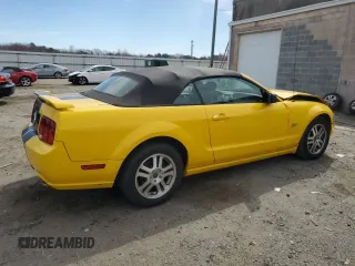 2005 Ford Mustang GT Deluxe with VIN 1ZVHT85H355249973, listed as a Copart auction lot 49499155 with 129,915 mi miles and Salvage Title. Bid and sale history available at DreamBid. Image 3.