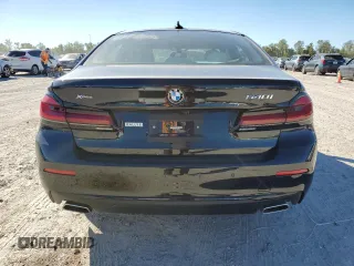 2023 BMW 5 Series 540i xDrive with VIN WBA73BJ03PCM49114, listed as a Copart auction lot 80693214 with 5,251 mi miles and Salvage Title. Bid and sale history available at carsss.com. Image 6.