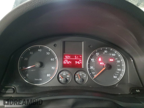 2008 Volkswagen Jetta SE с VIN 3VWRM71K48M018060, выставлен на аукционе Copart как лот 48627805 с пробегом 82 924 миль миль и Списание • Salvage title. История ставок и продаж доступна на DreamBid. Изображение 9.