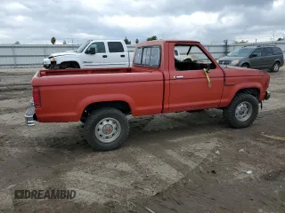 1986 Ford Ranger with VIN 1FTCR11T9GUB23378, listed as a Copart auction lot 74385434 with Not Provided miles and Non Repairable. Bid and sale history available at DreamBid. Image 3.