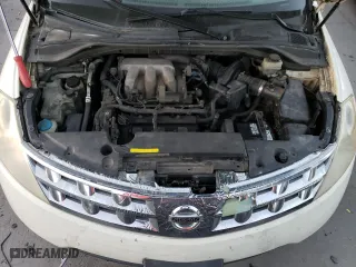 2003 Nissan Murano SE with VIN JN8AZ08W13W235595, listed as a Copart auction lot 80580544 with 266,424 mi miles and Salvage Title. Bid and sale history available at carsss.com. Image 12.
