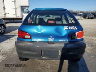 2000 Suzuki Swift GA z VIN 2S2AB21HXY6601102, wystawiony jako Copart lot #46888715 z przebiegiem 110 831 mil mil oraz Szkody całkowita. Historia ofert i sprzedaży dostępna na DreamBid. Obrazek 6.