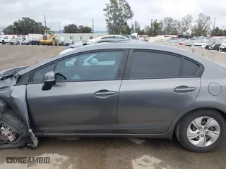 2013 Honda Civic Sdn LX with VIN 19XFB2F5XDE278355, listed as a IAAI auction lot 40952951 with 106,253 mi miles. Bid and sale history available at carsss.com. Image 15.